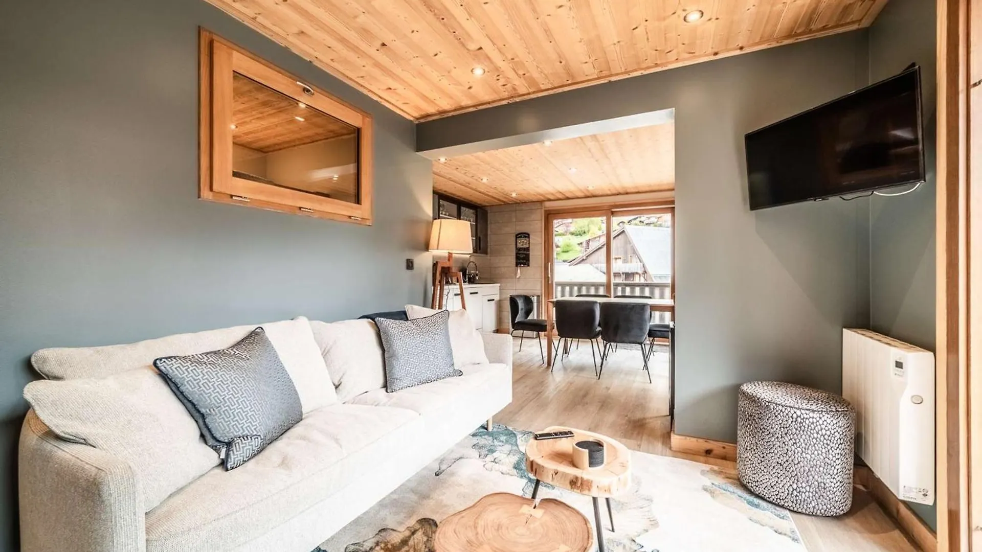 Janin 3 Charmant Appartement Renove Avec 2 Chambres Et Espace Cabine Morzine 0*,  Francie